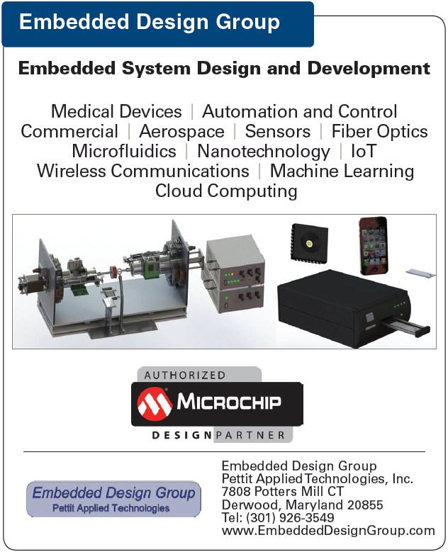Embedded Design Group Advertisement Image